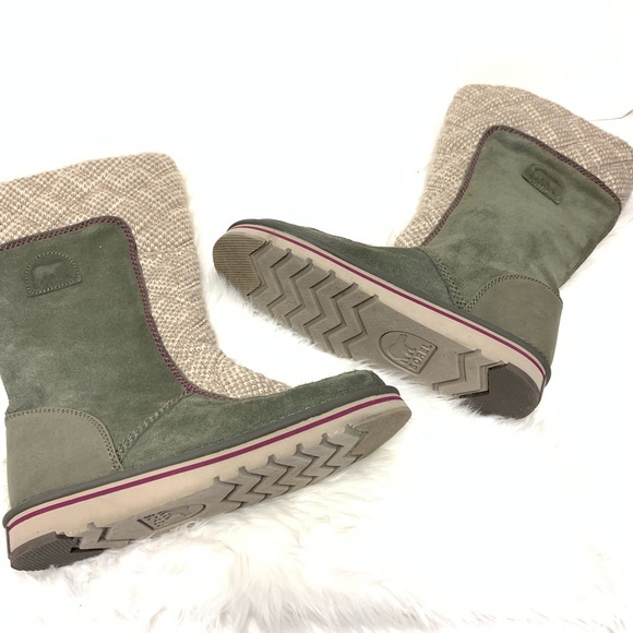 NWOT SOREL Tall The Campus Peatmoss Boots size 7.5 - Picture 3 of 8